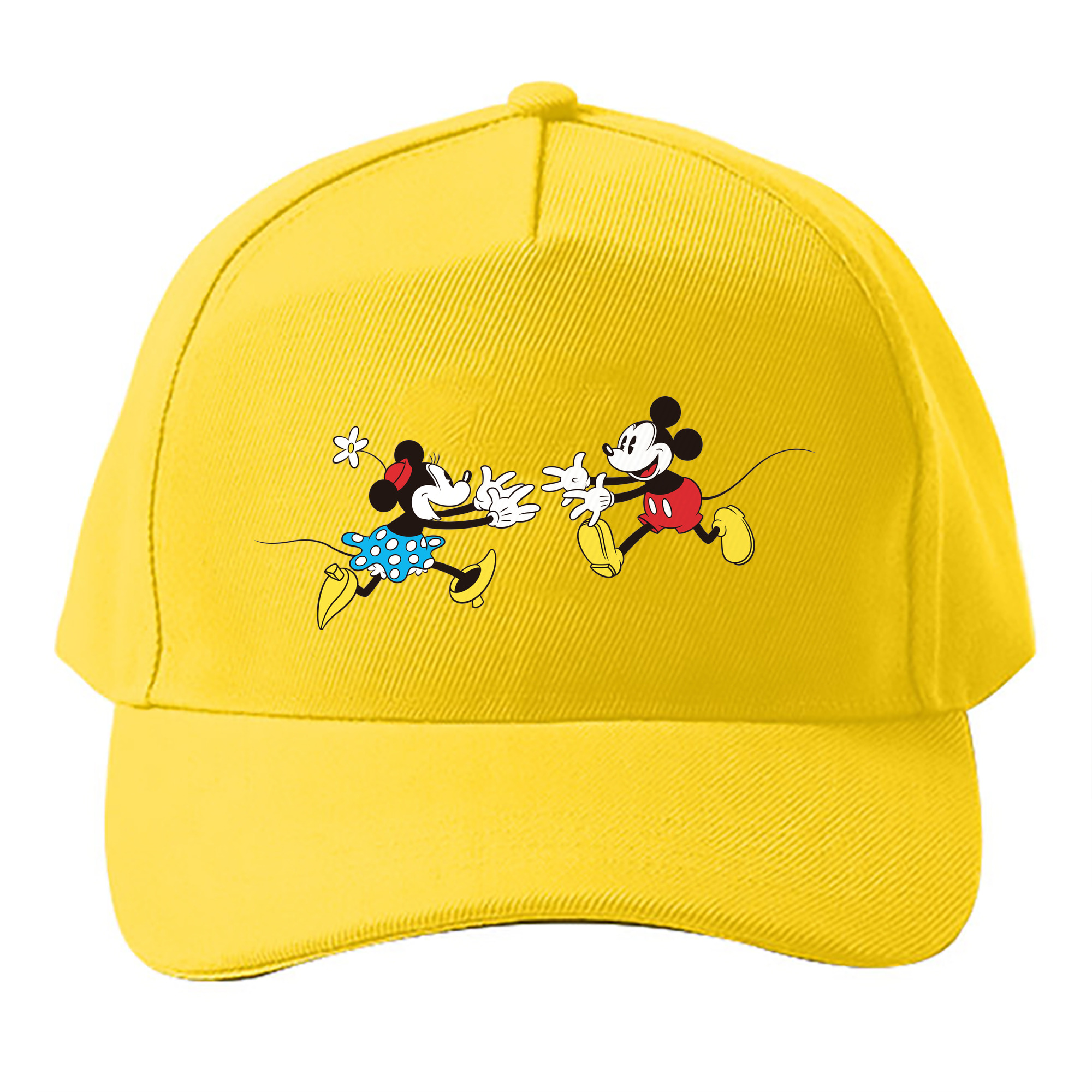 （画像用） ミッキーマウス Mickey Mouse ベースボールキャップ 綿100％ 男女兼用 帽子 スポーツ